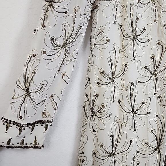 NWT Free People Sicily Beaded Embellished Size 6 Dress - Picture 10 of 12